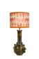 Lamp in Tamegroute shades of green