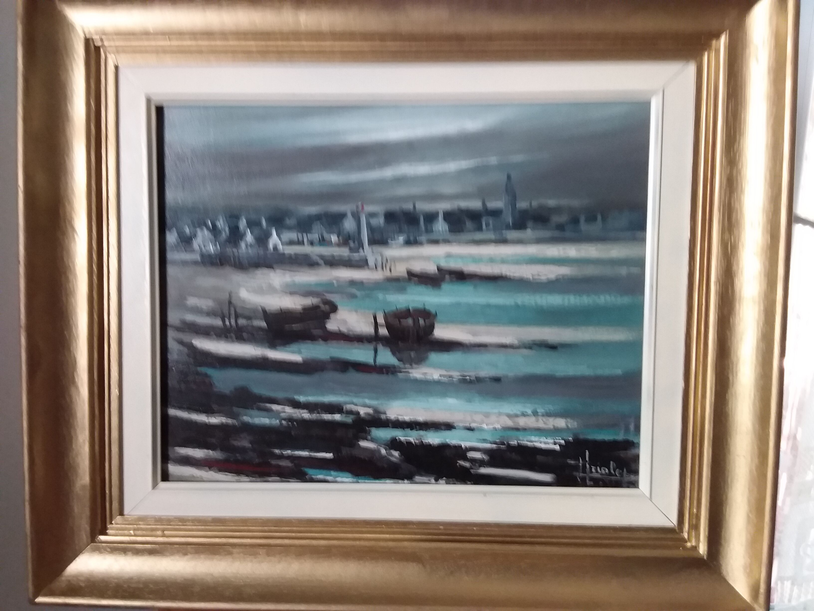 Tableau Jean Triolet port breton