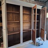 Small renovated beech bookshelf