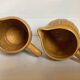 Pair of Desvres pitchers old barrel