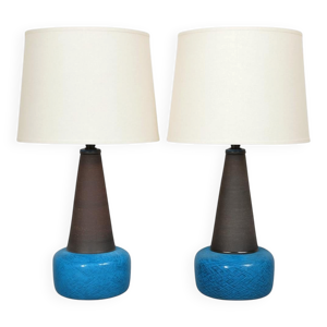 lampes de table en céramique - 1960
