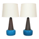 Ceramic table lamps by Nils Kählert, Denmark, 1960s