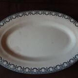 Large Terre de Fer dish. Salins