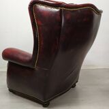 Chesterfield sofa and armchair