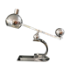 Art Deco desk lamp in stainless steel