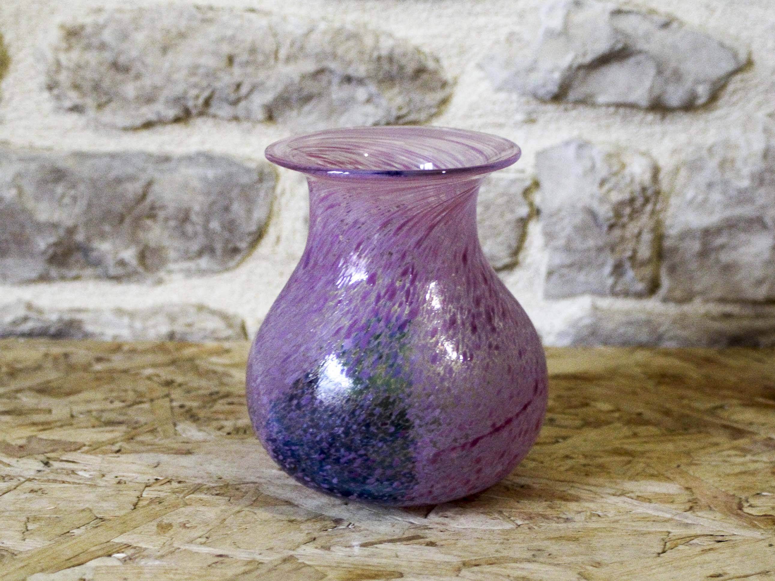 Kosta Boda Vallien glass vase