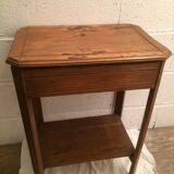 Console type wooden antique Walnut