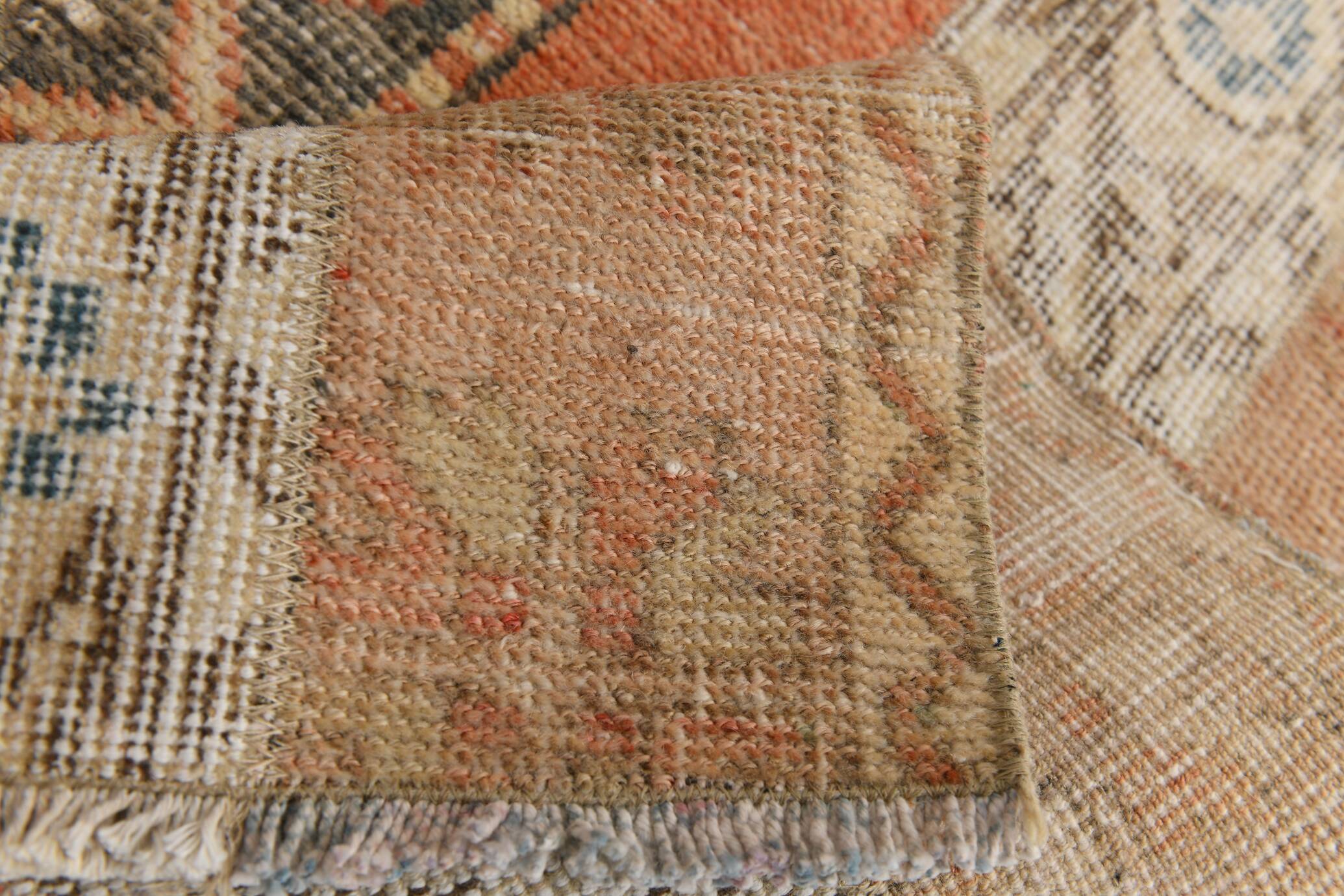 2x5 Soft Pastel Vintage Runner Rug, 61x168Cm