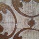 Square pedestal table gilded wood florentine style vintage 1950