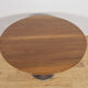 Mid-Century Round Walnut Dining Table, Denmark, 1970s