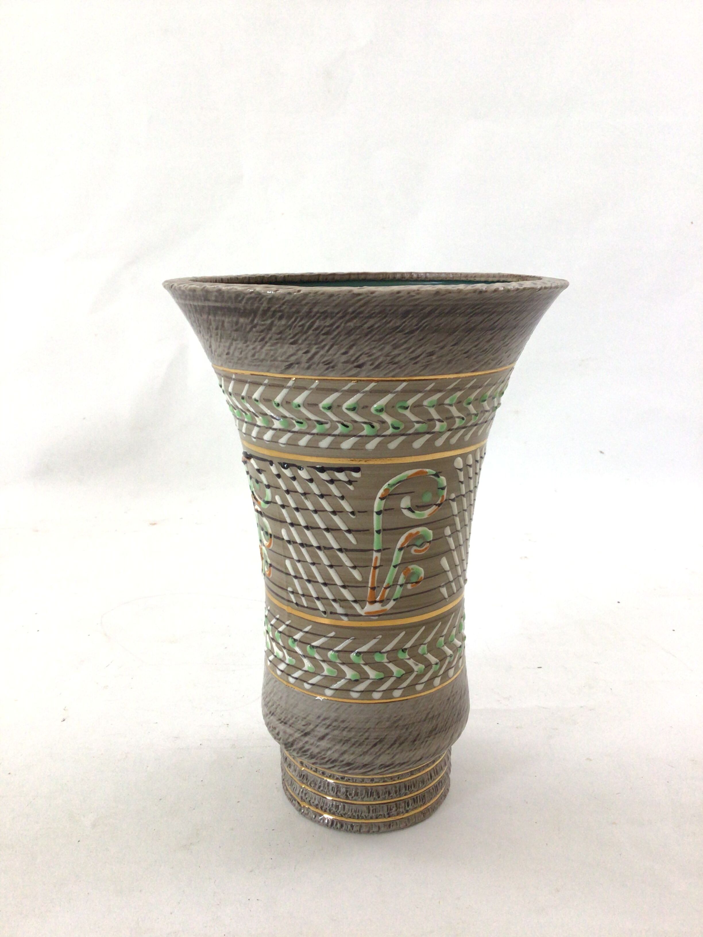 Art deco sandstone vase