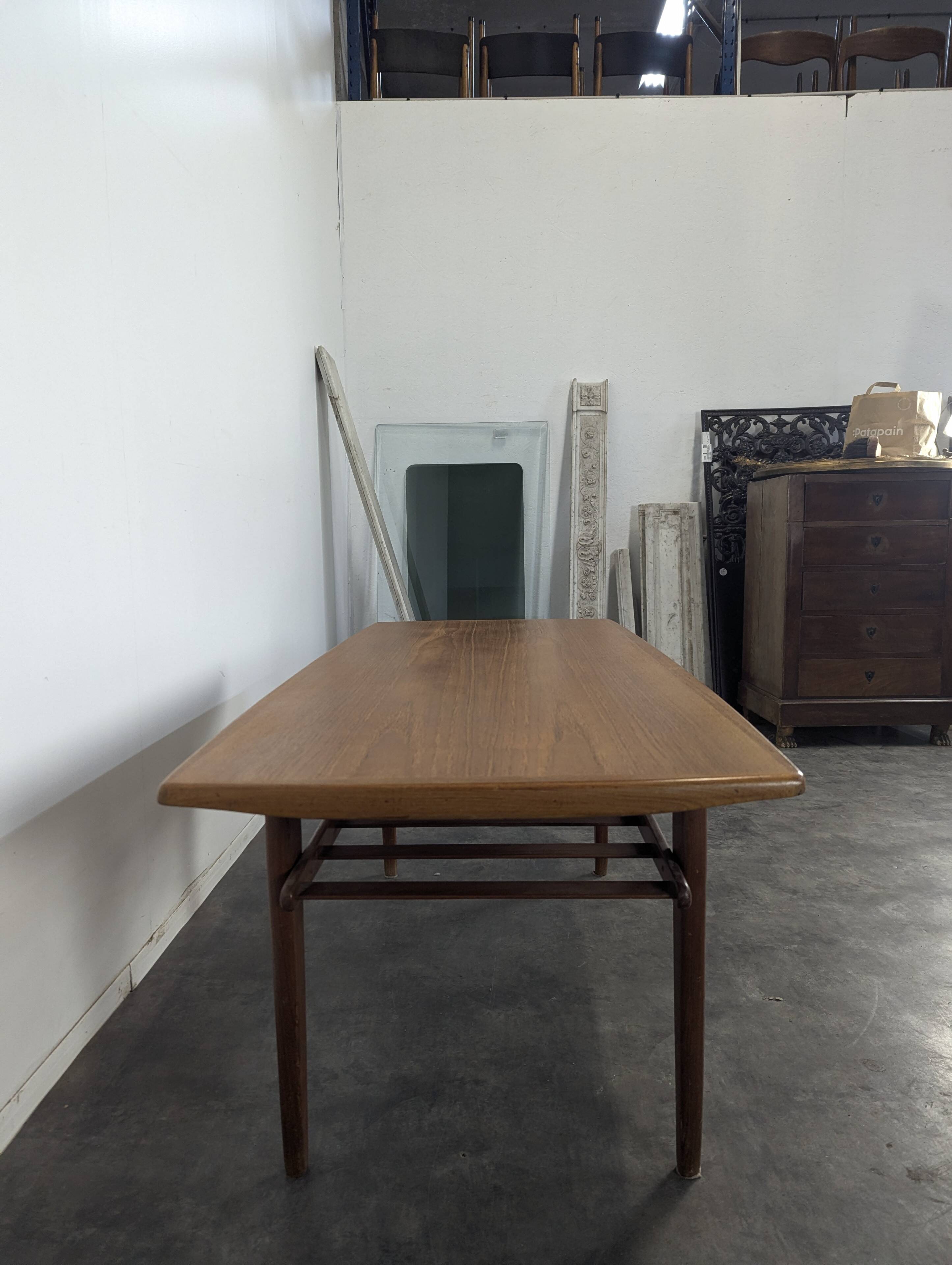 GJ106 coffee table in teak by Grete Jalk for Glostrup