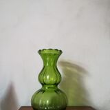 Green coloquinte vase