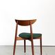 Dining chairs model #58 by Harry Østergaard  for Randers Møbelfabrik