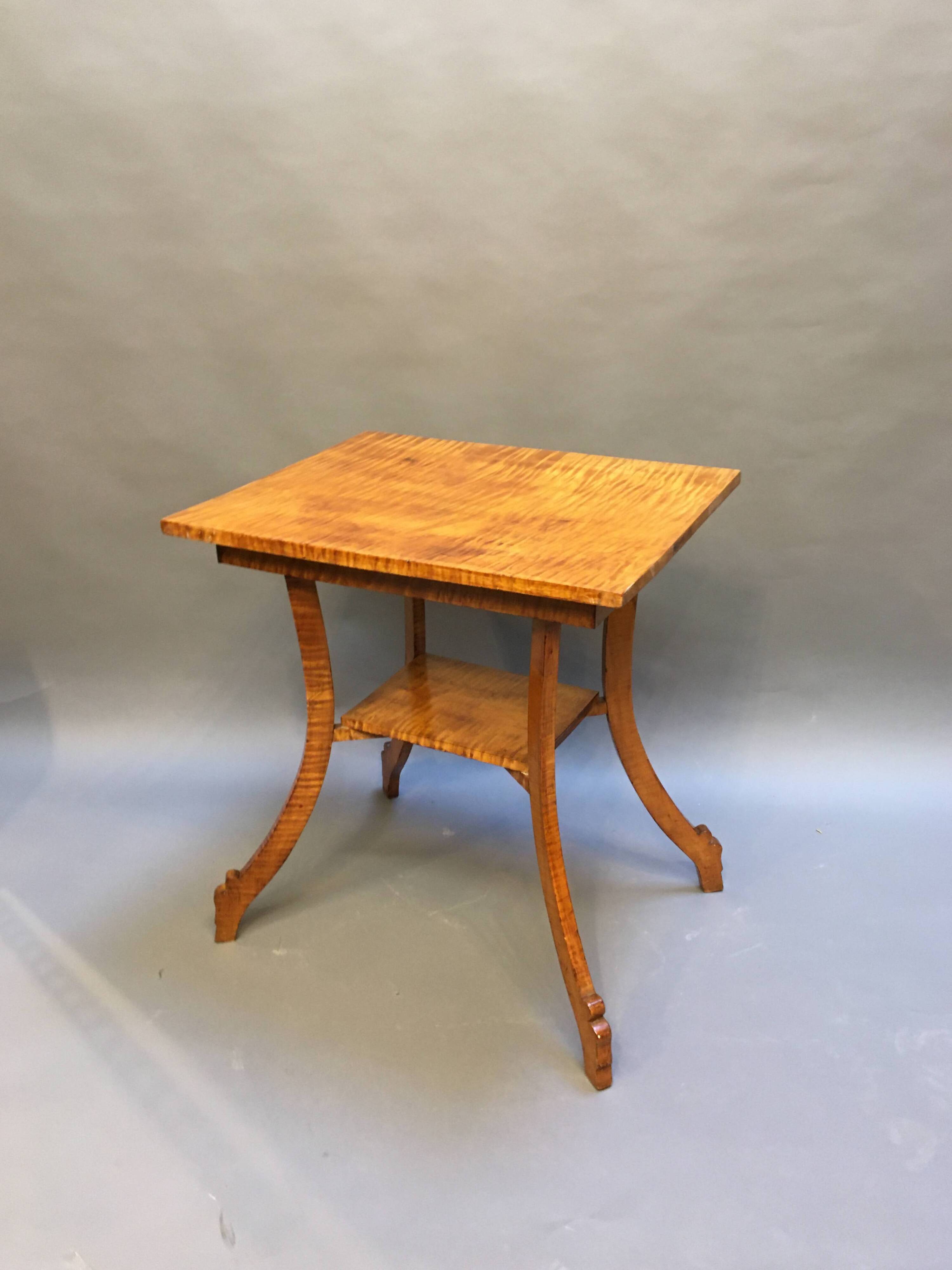 Art Deco karelian birch Table