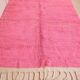 Large Berber rug made of natural wool, traditionally handwoven, 2/3 m.