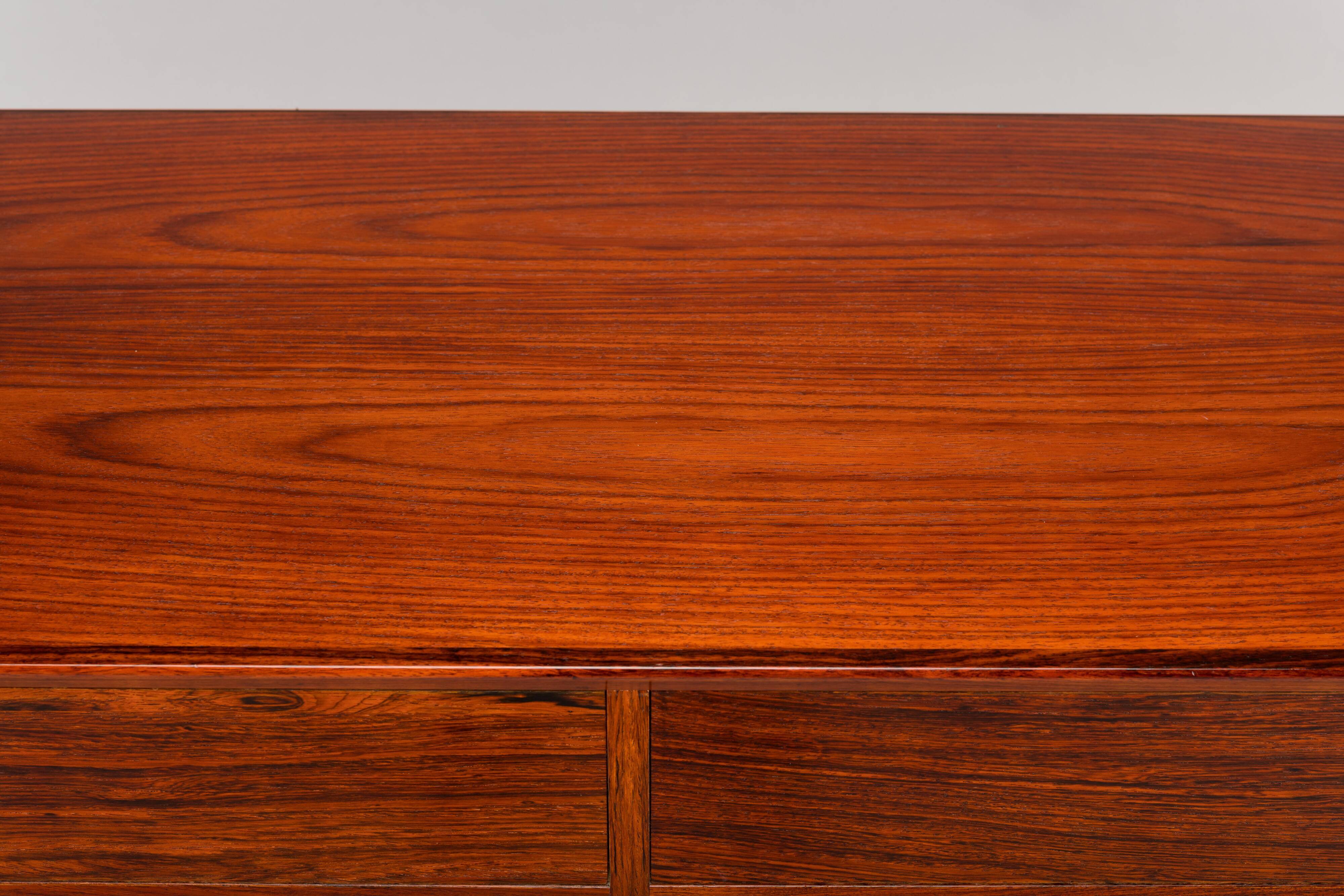 Danish Rosewood Sideboard by E. Brouer for Brouer Møbelfabrik, 1960s