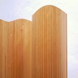 Vintage wooden screen published by Habitat
