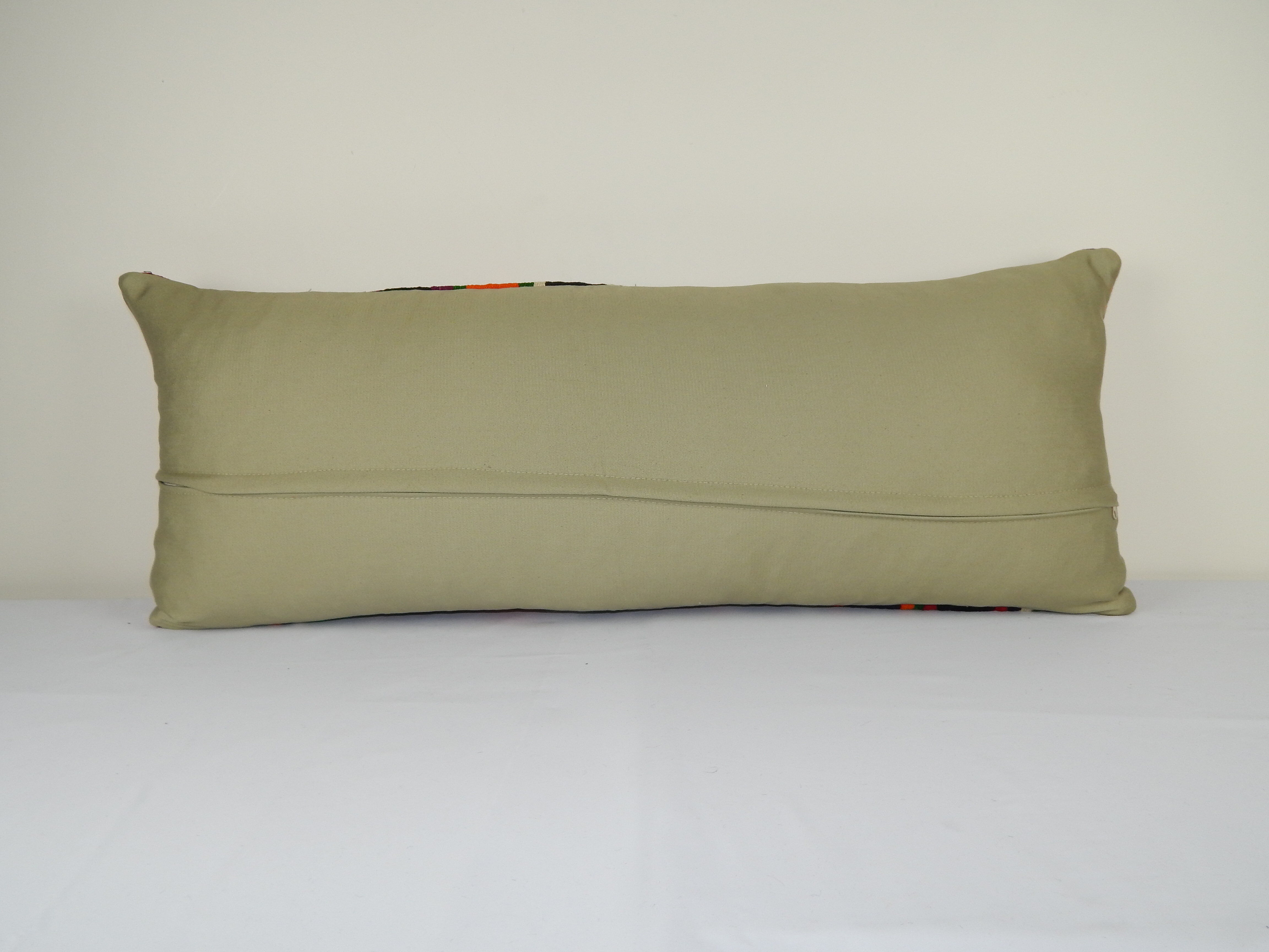 Vintage Queen Boho woven bedding cushion cover with stripes