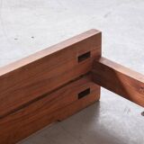 Pierre Chapo Mid-Century L02A Elm Single Day Bed (2 available)