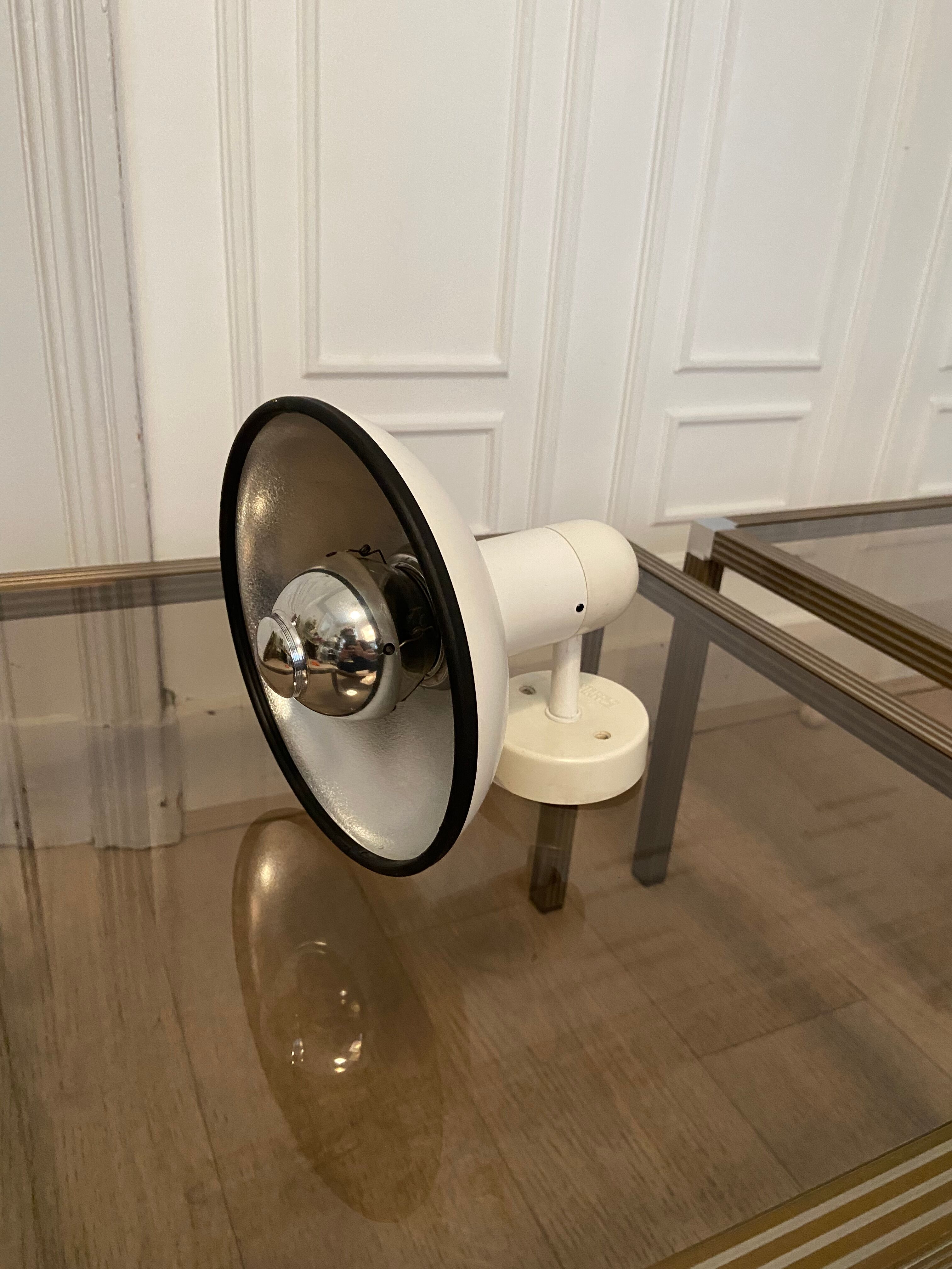 White wall lamp by Staff Lightening, Germany, 1980