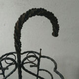Porte parapluie en fer forgé