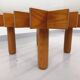 Vintage Italian square coffee table Kyoto by Gianfranco Frattini for Knoll