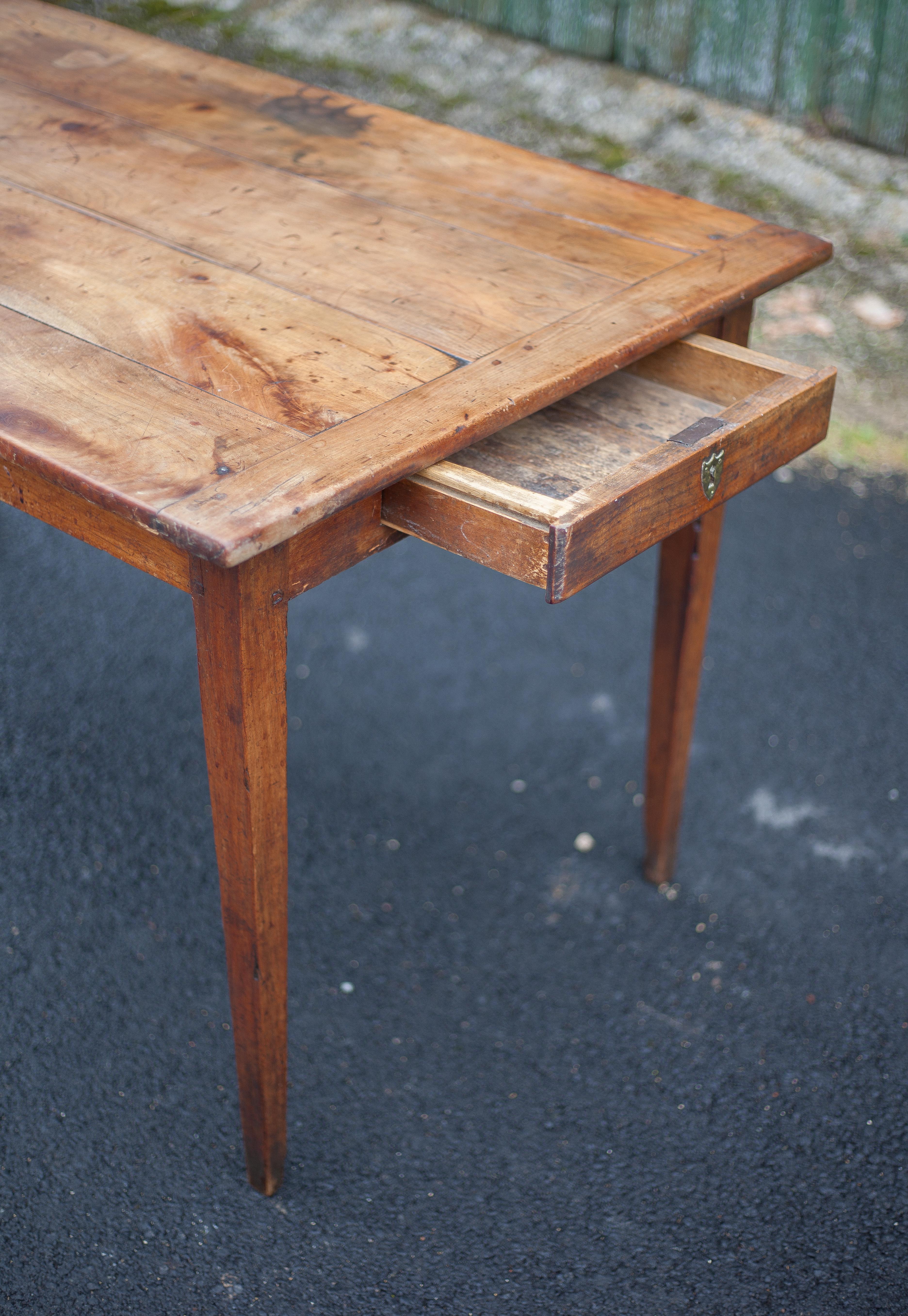 Old farmhouse table