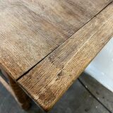 Vintage wooden bobbin console / side table