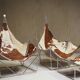 David's deck chairs and hammock by Odile Mir, France 1972