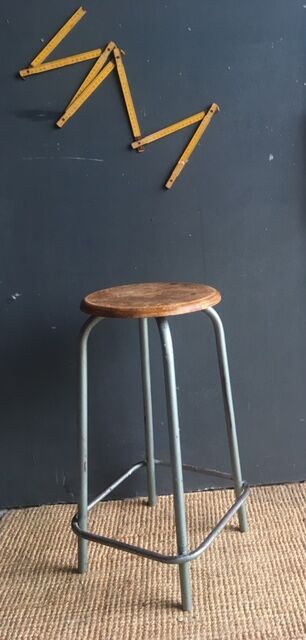 High workshop industrial stool