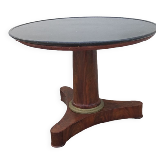 Monopod empire pedestal table