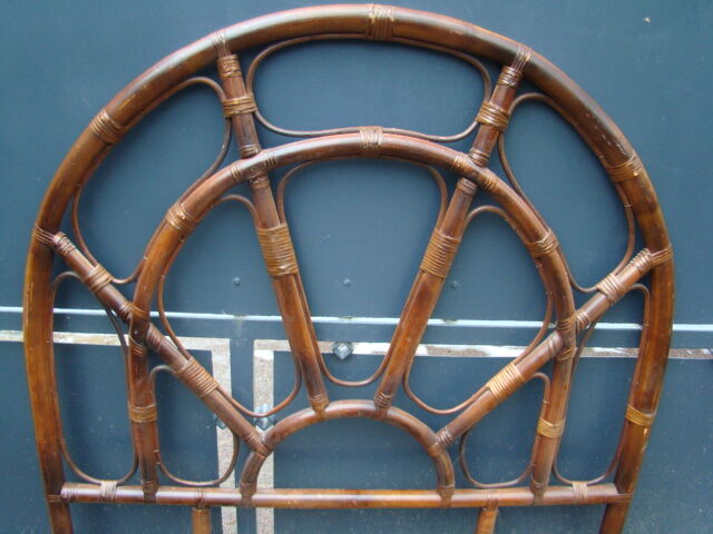 Rattan headboard