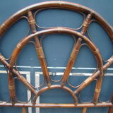 Rattan headboard