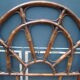 Rattan headboard