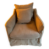 Fauteuil en lin Home Spirit