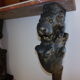 Console en marbre sur pieds lions