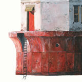 "Libby", the lighthouse, art print 21/29.7 cm