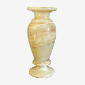 Vase marbre blanc