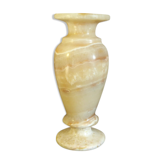 White marble vase