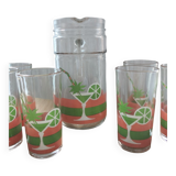 Vintage orangeade service