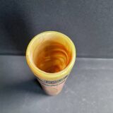 Cylindrical vase signed – Verriers de Maure Vieil