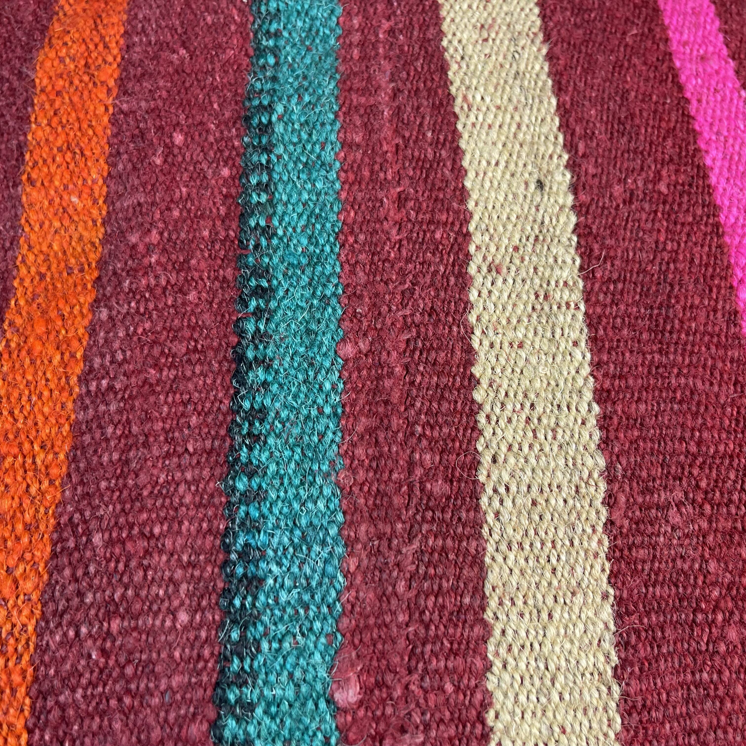 Vintage turkish kilim cushion cover 40x40cm