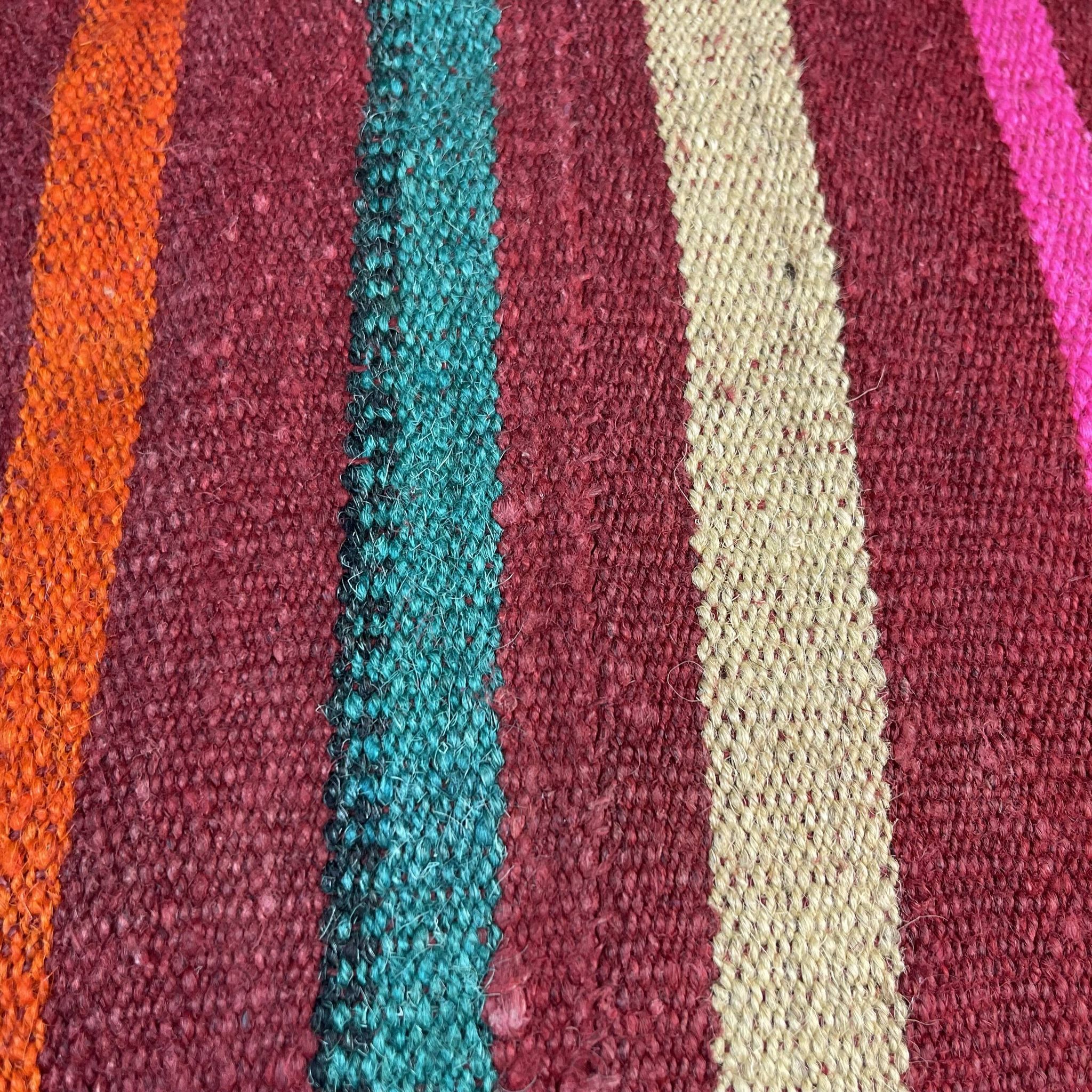 Vintage turkish kilim cushion cover 40x40cm