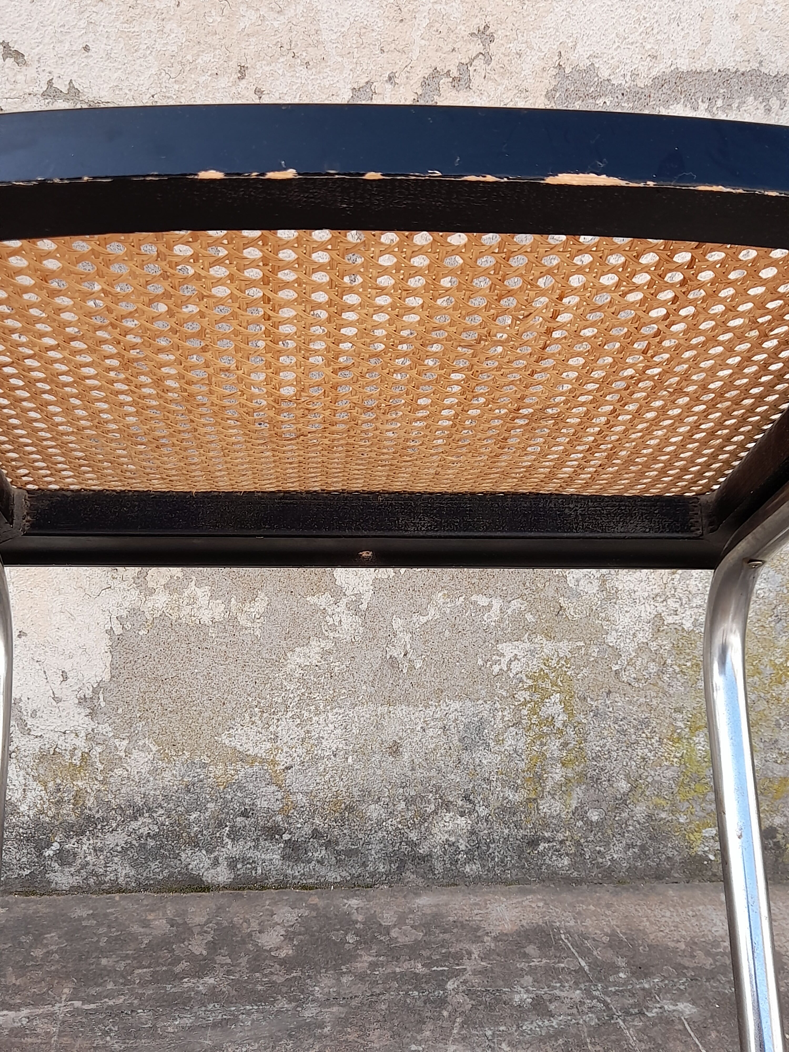 Paire de fauteuils B64 Cesca de Marcel Breuer