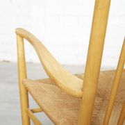Vintage J16 Rocking Chair by Hans J. Wegner for FDB Møbler, 1960s