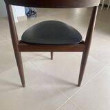 4 Frem Rojle tripod chairs by Hans Olsen