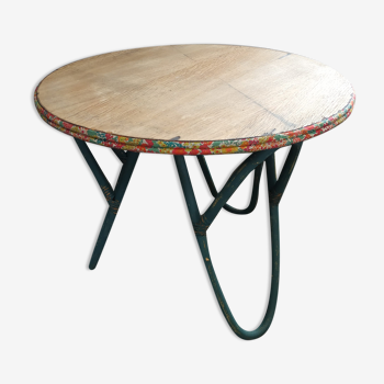 Table en bambou vintage