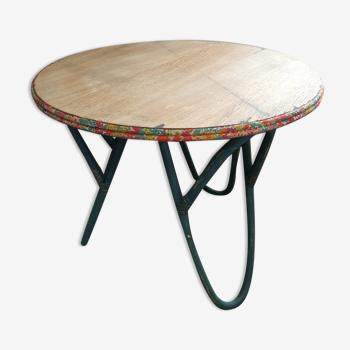 Vintage bamboo table