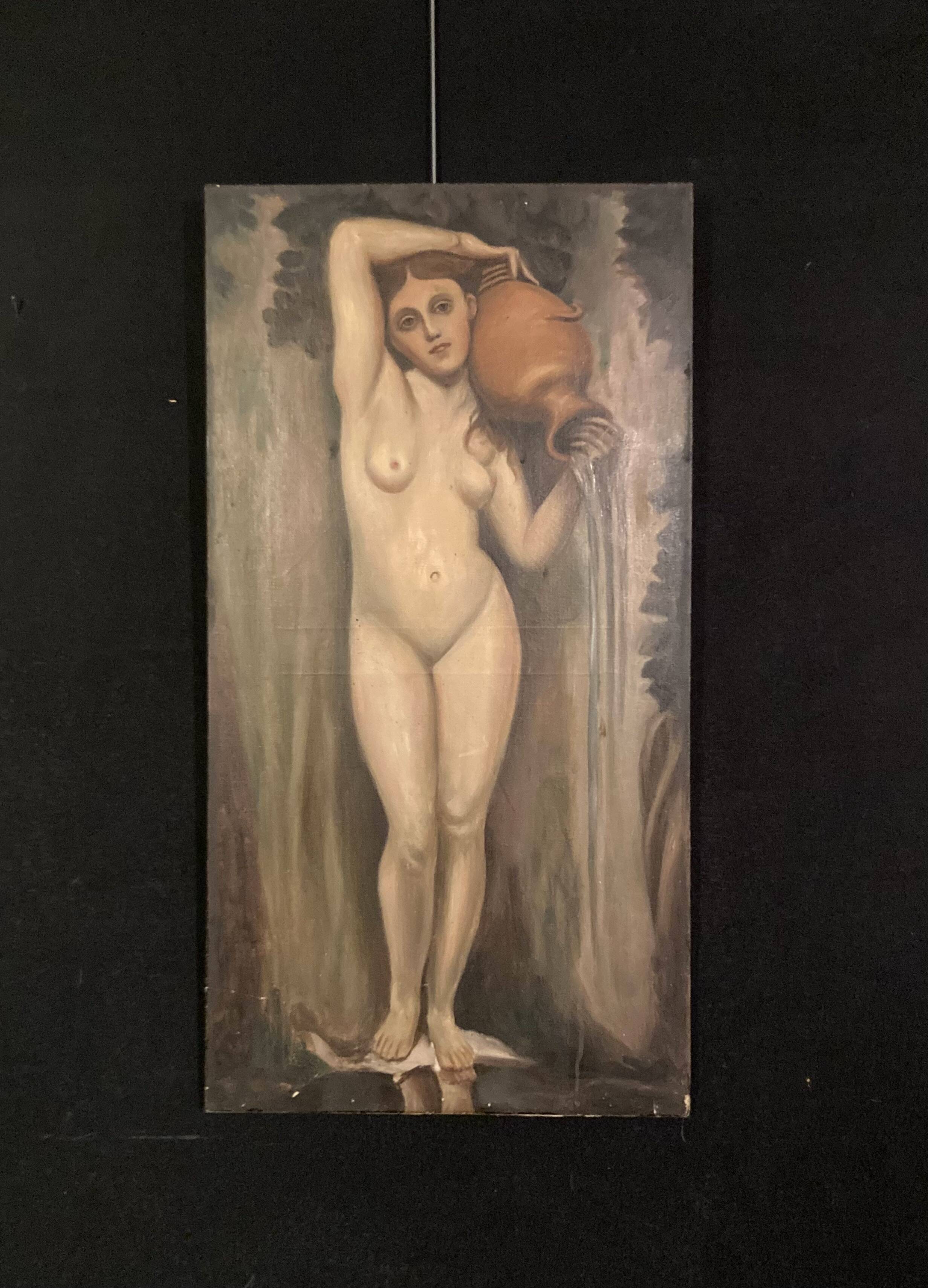 Oil on canvas, early 20th century